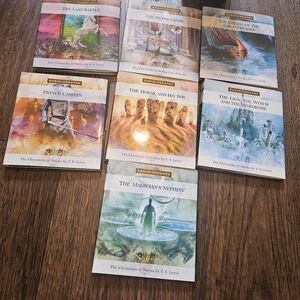 The Chronicles of Narnia Never Has the Magic Been So Real Audio Book CD Box Set.
